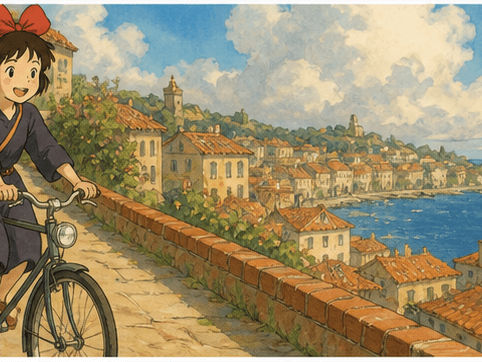 Hand-Painted Storybook Countryside Ride preset