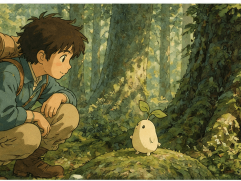 Hand-Painted Storybook Forest Spirit preset