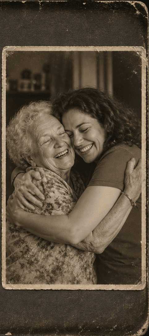 Photo Reunion Grandmother preset